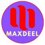 Maxdeel logo for high-quality skincare products in UAE